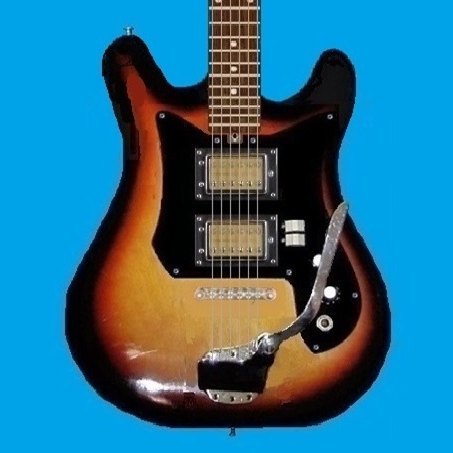 Representation of 1 of 12 1982 Teisco E-210 guitars
